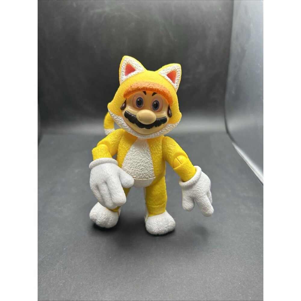 Jakks Pacific Nintendo The Super Mario Bros. Movie Cat Mario 5" Figure